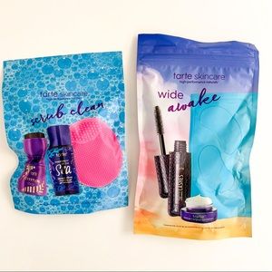 ✨Tarte Wide Awake & Scrub Clean Mini Sets!✨